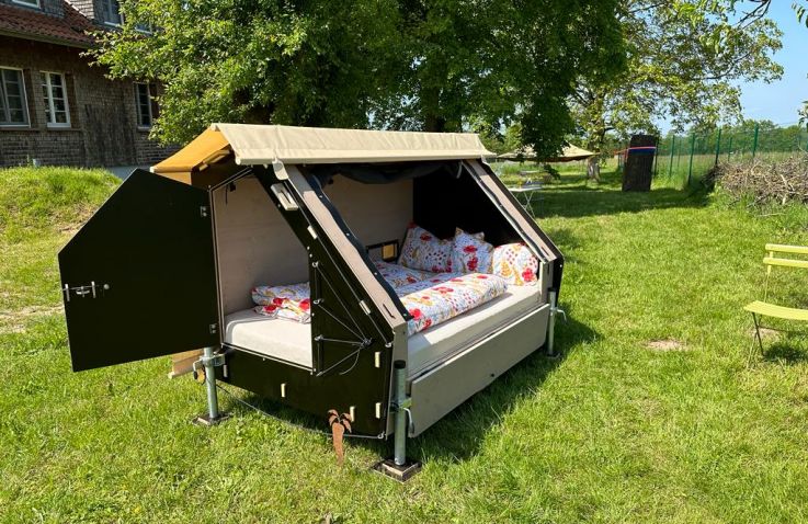 LindenGut Bio Glamping - Mobile Betten, hessische Rhön